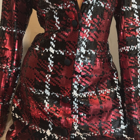 NBD Revolve Liz sequin blazer jacket - Picture 5 of 6